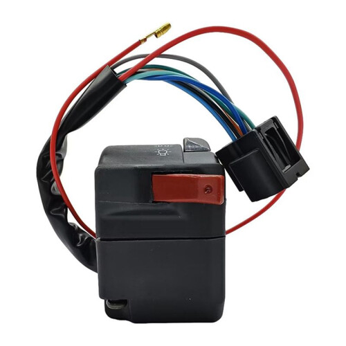 Left SwitchMotorcycle Handlebar Control Headlight Turn Signal Fog Light Horn  for Click 150 2