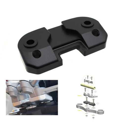 Motorcycle Handlebar Riser for  Scrambler 400 800 1100 Scrambler800 Handle Bar Riser Move Back Parts Silver 2