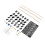 6-Digit DIY Electronic Clock Kit  4.5V-5.5V Circuit Board for Soldering Practice Learning Crafting Clock Electronics 8