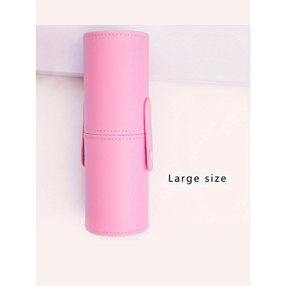 My Store (23X8cm 1) Makeup Brush Holder Large Capacity Make Up Brush Case Organizer Cosmetic Cup Cylinder Storage Bag