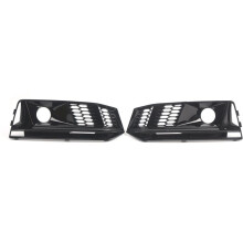 8W0807681G 8W0807682G Front Bumper Grille with ACC Hole Fog Light Grille for A4 B9 S- 2016-2018