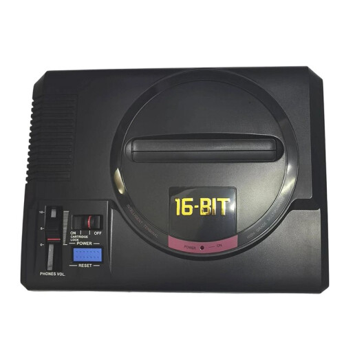 16Bit Video Game Console for  Mega Drive with Wireless Controllers -Compatible High Definition TV Output US PLUG 1