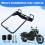 Supporto per Supporto per Borsa Laterale per Portapacchi per Moto, per  ELIMINATOR 500 SE500 E500,B 4