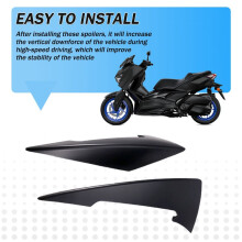 Motorcycle Sport Downforce Naked Forntal Spoilers Aerodynamic Wing Deflector for XMAX 300 XMAX300 2023 2024 B