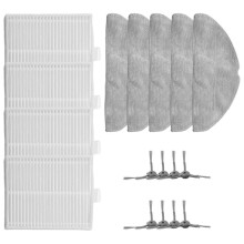 Replacement Side Brush Filter and Mop Pad Kit for Lubluelu and V8 Pro Robot Vacuum Cleaning Accessories Set