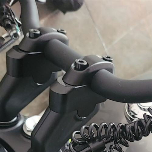 Motorcycle Handlebar Riser Bar Mount Handle Clamp Lift Adapte for  450CL-C 450CLC 2
