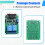 Remote Control  Board Serial Port Relay Module  12V 2 Channel DB9 Female RS232 Remote Control  Board 5