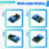 Remote Control  Board Serial Port Relay Module  12V 2 Channel DB9 Female RS232 Remote Control  Board 7