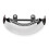 Motorcycle Rear View Mirror Chromed 180 Ultra Wide Angle Central Windscreen Mount Universal 3