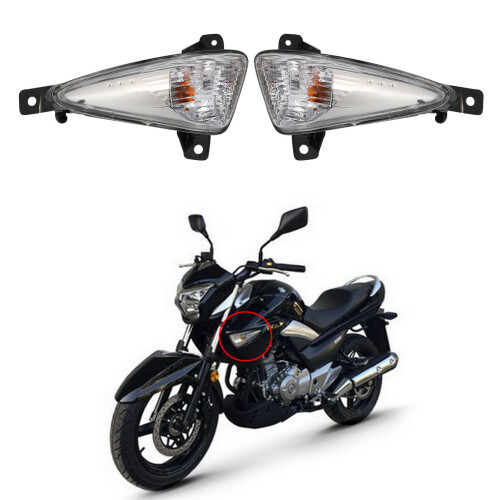 Motorcycle Front  Light Side Turn Signal Indicator Lamp for  GW250 Inazuma 2