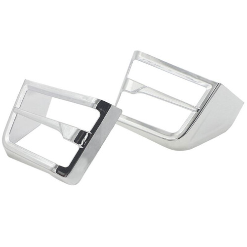 Motorcycle Chrome Speaker Grille Protective Cover Front Speaker Mesh Trim for  Gold Wing GL1800 2