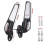 Motorcycle Rearview Mirror with Light Mirror Parts Adjustable Spoiler Reverse Mirror Modified 8