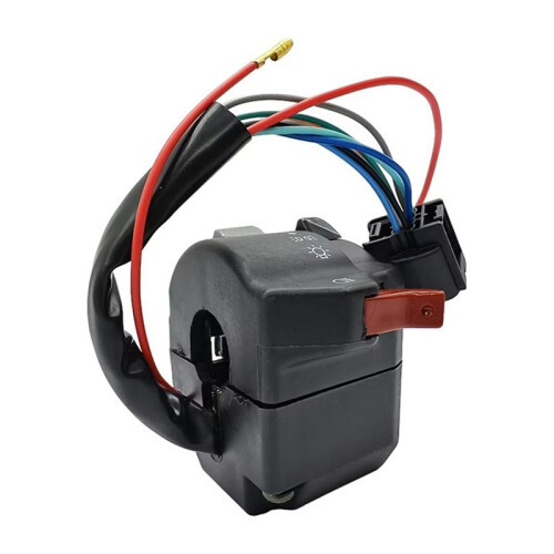 Left SwitchMotorcycle Handlebar Control Headlight Turn Signal Fog Light Horn  for Click 150 1