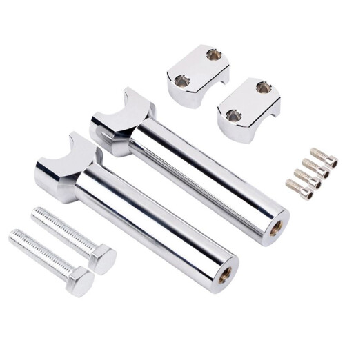 Universal 1inch 25MM Motorcycle HandleBar Bar Risers Bars Mount Clamp Adaptor for 1