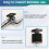 Electronic Drum Cymbal Arm Bracket Mount Holder Drum Rack Clamp Adjustable Clamp, Drum Parts 6