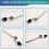 Electronic Drum Cymbal Arm Bracket Mount Holder Drum Rack Clamp Adjustable Clamp, Drum Parts 7