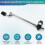 Electronic Drum Cymbal Mount Holder Drum Rack Clamp, Adjustable Clamp, Drum Parts 5