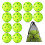 12 Pack Plastic Baseballs with Drawstring Bag for Indoor Outdoor Training 1