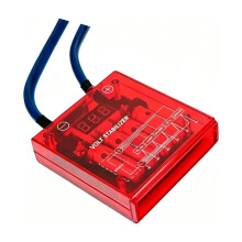 Car Digital Voltage Stabilizer Universal Engine Electronic Rectifier for Auto Performance Red