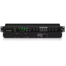 MIC411 Echo Hybrid Digital Audio Processor Multi Effects Digital Reverb 199 Preset Sound Effects Lifting Sound(EU Plug)