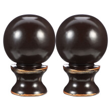 Pomello decorativo in metallo per pomello di lampada, tappo per paralume (1 pezzo)