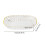Plastic Serving Tray with Base 1 PC Dishwasher-Safe Reusable 2
