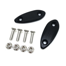 For ZX25R 2021-2023 ZX6R 2009-2015 Motorcycle Block OFF Plate Rear View Mirror Hole Cover Chassis Code Cap Base