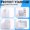 Water Inlet Filter for  L10s Ultra Vacuum Drain Unit Sewage Partition Replacement Filter 4