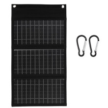 5V 20W Portable Solar Panels for Generators Foldable Solar Cell Chargers Outage Emergency for Camping Cell Phone Tablet