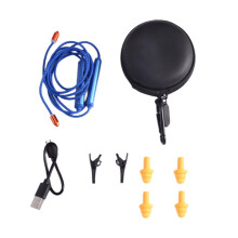 Écouteurs Intra-Auriculaires Sans Fil avec Réduction de Bruit, Protection Auditive et Microphone Antibruit pour les Chantiers Bruyants
