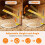 Chick Brooder Heating Plate with LED Light 45W Adjustable Temperature Brooder Plate for 15-20 Baby Chicks US Plug 5
