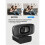 Webcam per Computer 1080P, Telecamera per Videoconferenze Chiara con Microfono, Plug And  USB, Adattatore USB Gratuito per Laptop e Telefono 5