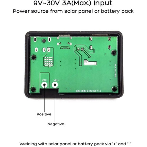 Efficiency Solar Panel Controller Solar Battery Charger Inverter Regulator with USB 2.0 3.0 Type-C PD  Output 2