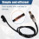 36531-KVK-B21 Motorcycle Air Fuel Ratio Oxygen Sensor Lambda Sensor for  CBR1000 5