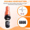 Adjustable Auto-Stop Tire Deflators Valve Kit (10-30 PSI) 4 PCS Screw- Tyre Air Down Tool 3
