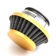 Motorcycle Universal 35MM Air Filter for 47/49cc Pocket Bike Dirt Bike Carburetor Interface Air Filter Gold