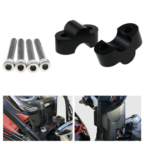 Motorcycle Handlebar Risers for  Z900  2018-2023 Handle Bar Clamp Raised Extend Riser Mount Accessories 2