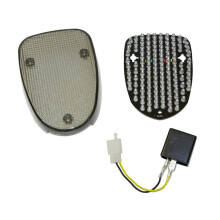Motorcycle Turn Signal Lamp Rear Tail Light Integrated for Royal Star XVZ1300 V-Star 650 XVS650 Classic