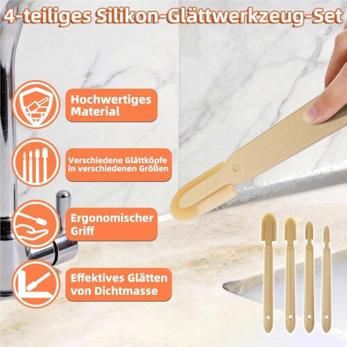 Silicone Removal Tool Set - Caulking Tool Set for Bathroom, Kitchen, Windows, Tiles 2