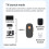5.3 Audio Transmitter and Receiver 2 in 1 Wireless 3.5mm Aux Audio Adapter  Transmitter 3