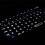 Keyboard, Backlit Wireless Keyboard with IR Learning,2.4G Portable Keyboard with Touchpad for LEGION Go 3