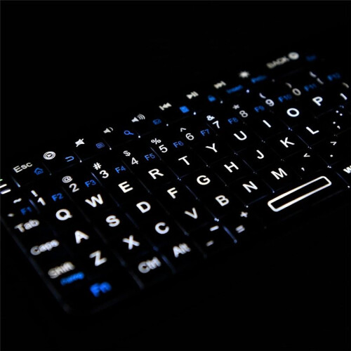 Keyboard, Backlit Wireless Keyboard with IR Learning,2.4G Portable Keyboard with Touchpad for LEGION Go 2
