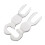 HiFi Audio Speaker Binding Post Bridge 5N KTV Speaker Cable Jumper U Fork Audio Terminal Connector-C 1