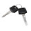 Motorcycle Ignition  Lock Cylinder with Key Set for  KLR650 1987-2007 3