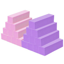 Bloque pulidor de uñas para uñas acrílicas y naturales, 4 caras, 20