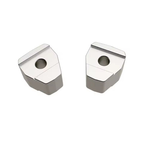 Motorcycle Handlebar Risers Handle Bar Clamp Extend Adapter for  700MT 700 MT CF700MT 2025 Silver 2