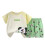 Ensemble d'été imprimé à manches courtes pour tout-petits (3M-6T) 1