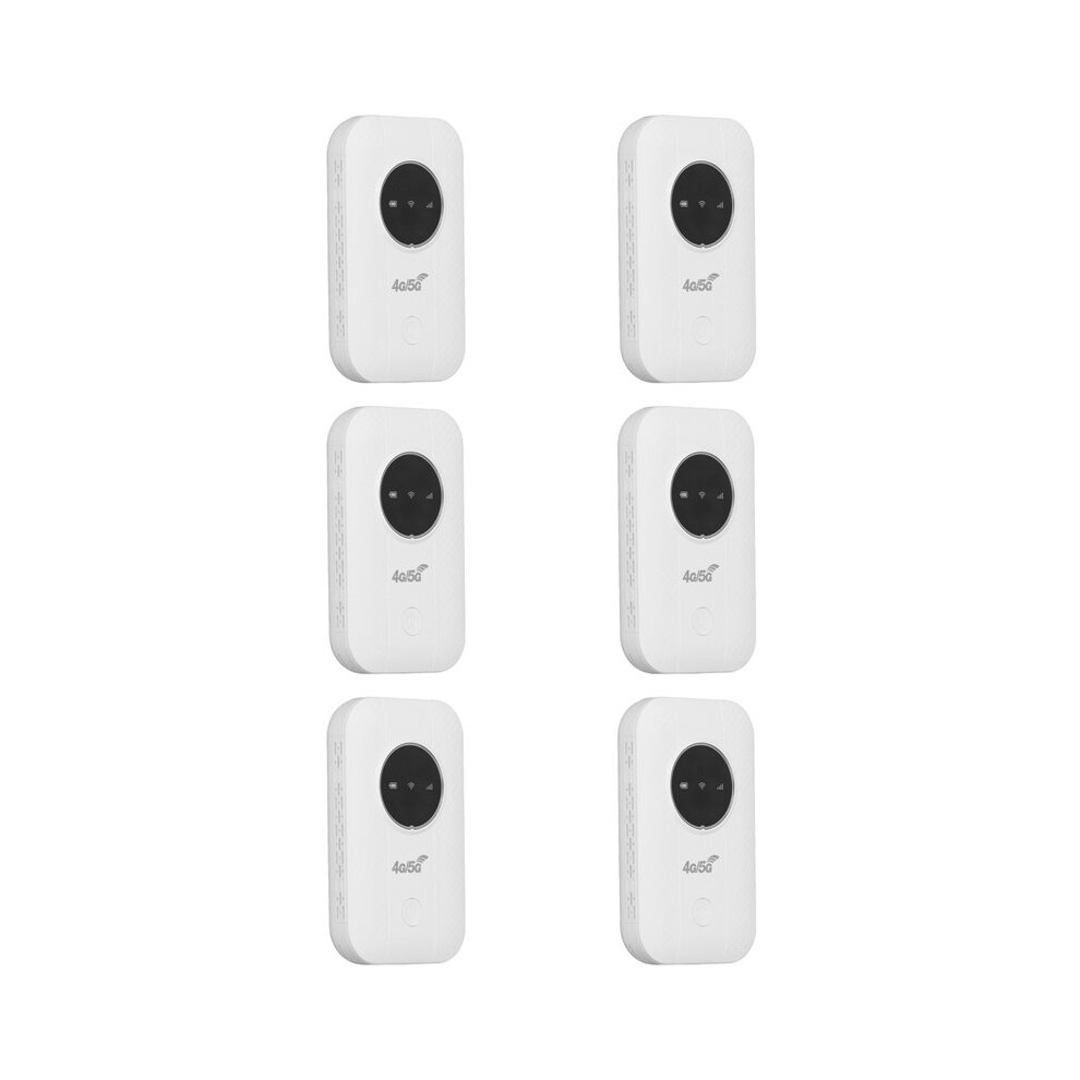 6X Lte 4G 5G Modem Router, 300Mbps Hotspot To 10 Devices, Sim Card Slot, 2100Mah Battery, For Travel, Business Trip 6033061020339