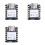 3X para Seeed Studio XIAO NRF52840 Sense  BLE Development Board com Sensor 20 GPIO Compatível com para 1