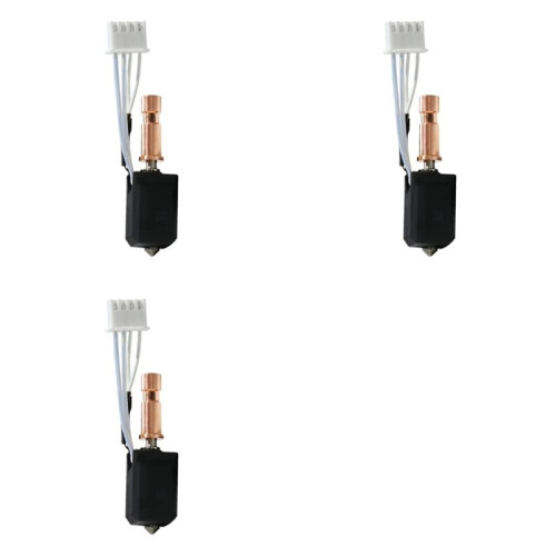 3X Hotend Ceramic Nozzle Combo  for  Kobra S1 S1C 3D Printer 24V 48W Rapid Heating 320 1